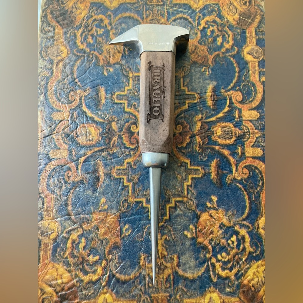 Cocktail Kingdom Anvil Ice Pick Black Walnut & Steel 9 AVAIL $23 Ea NEW in Box!